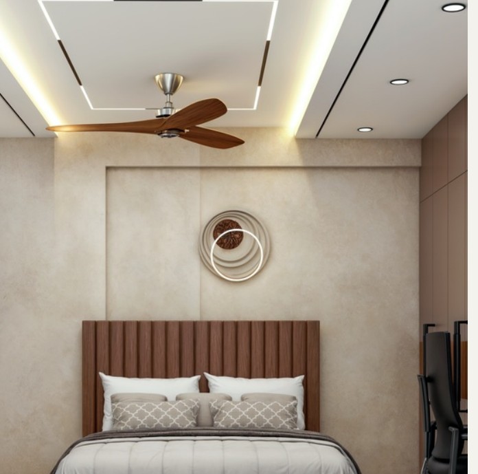 Guest Bedroom interior detail