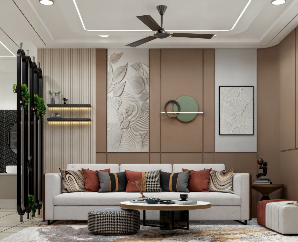 Living room interior at ASBL Spectra